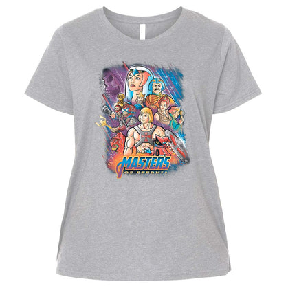 Ladies Curvy Jersey - GL77CBFC - Heather - 3