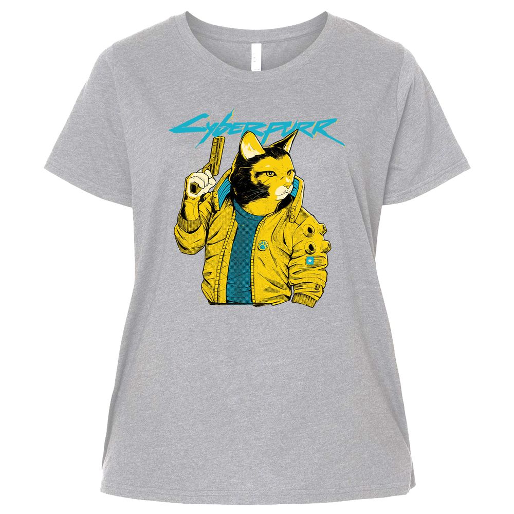 Ladies Curvy Jersey - WFJB6LYF - Heather - 3