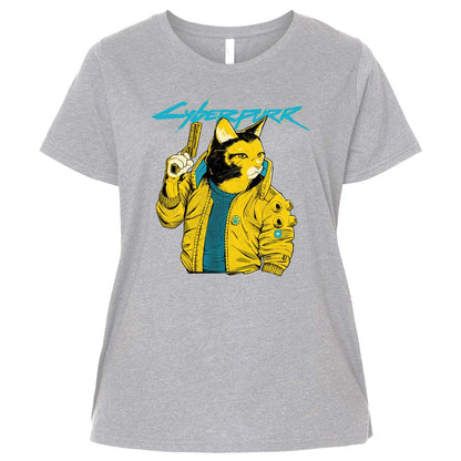 Ladies Curvy Jersey - WFJB6LYF - Heather - 3