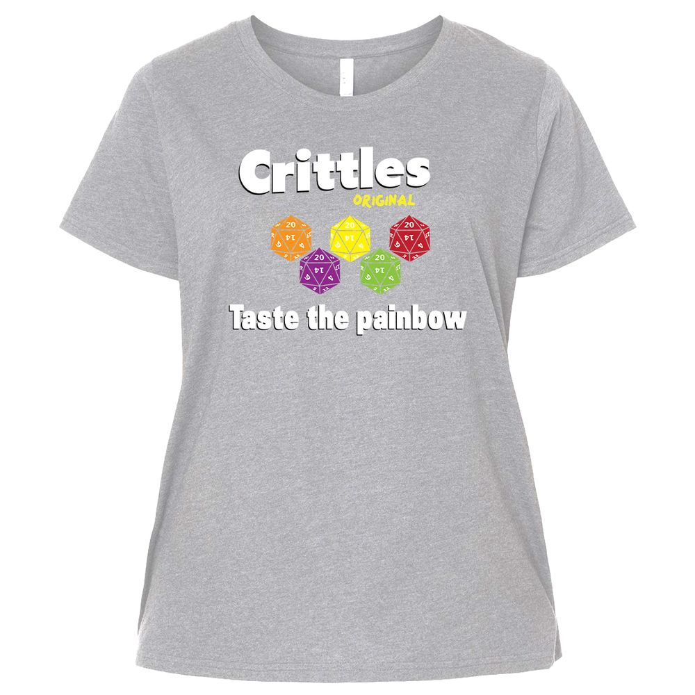 Ladies Curvy Jersey - 8X8JRT3V - Heather - 3