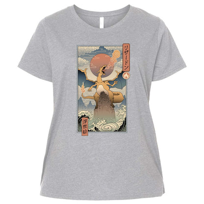 Ladies Curvy Jersey - TFXCNJDC - Heather - 3