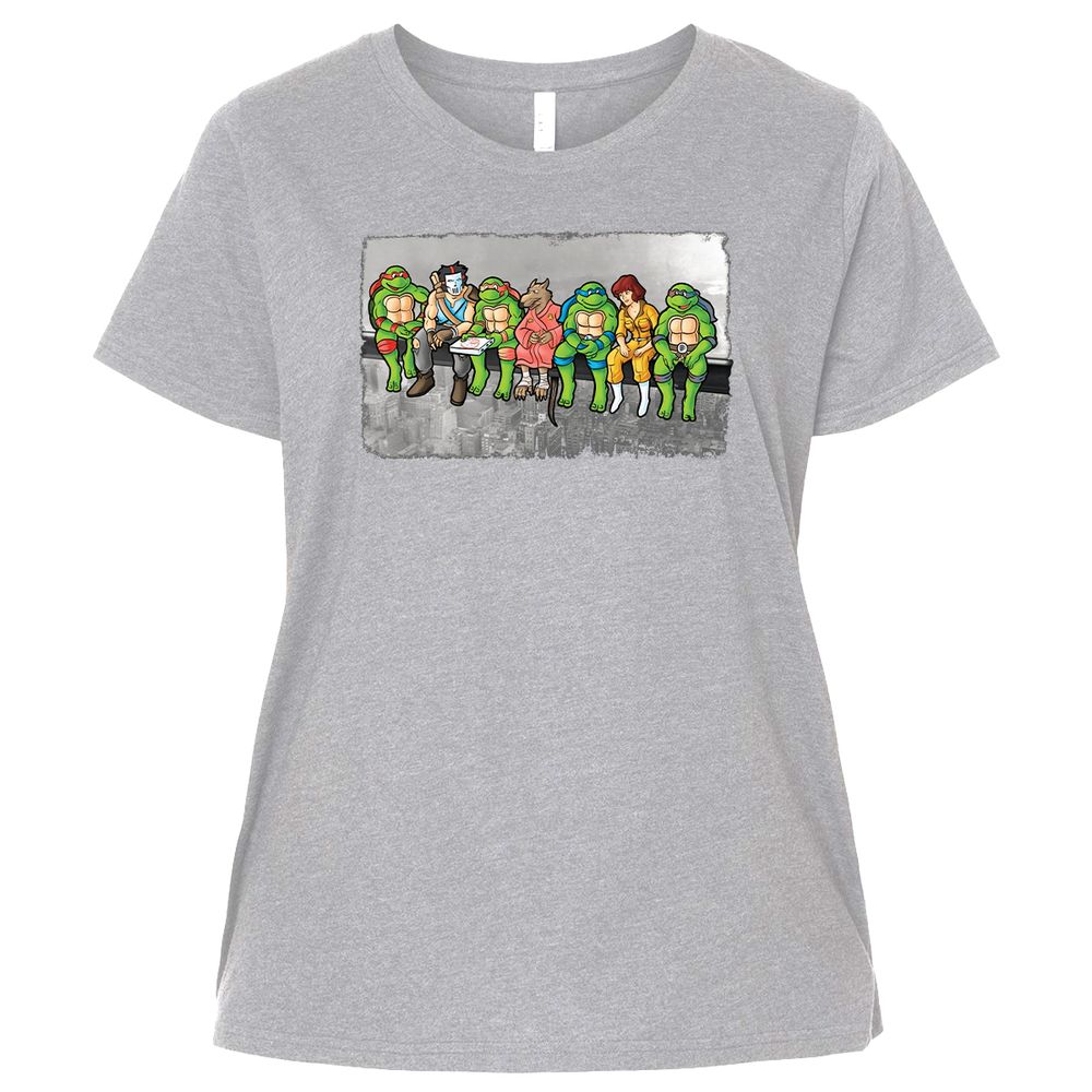 Ladies Curvy Jersey - NWA4XZVE - Heather - 3