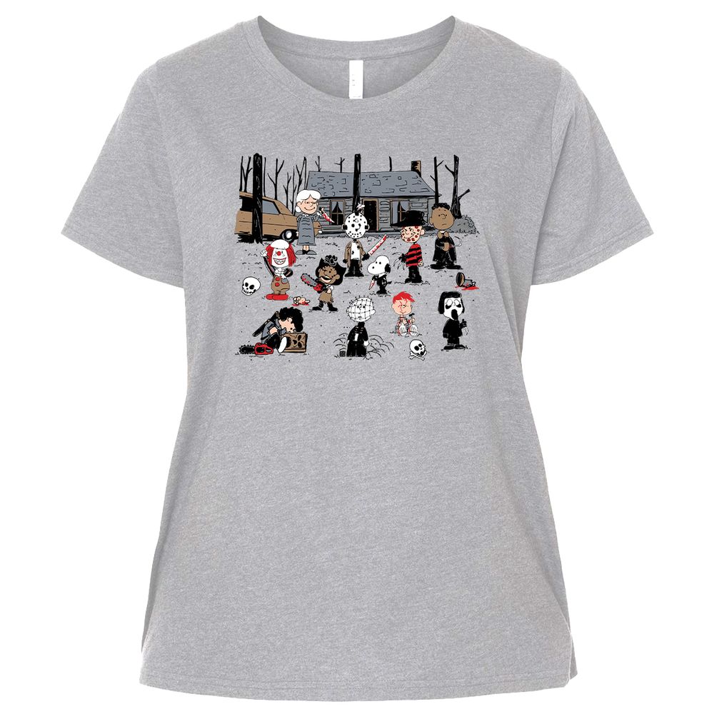 Ladies Curvy Jersey - 2A26BM4R - Heather - 3