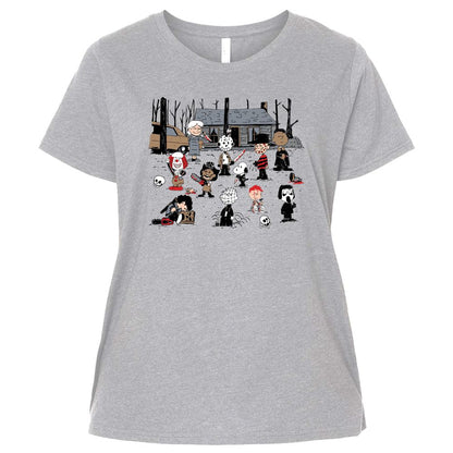 Ladies Curvy Jersey - 2A26BM4R - Heather - 3