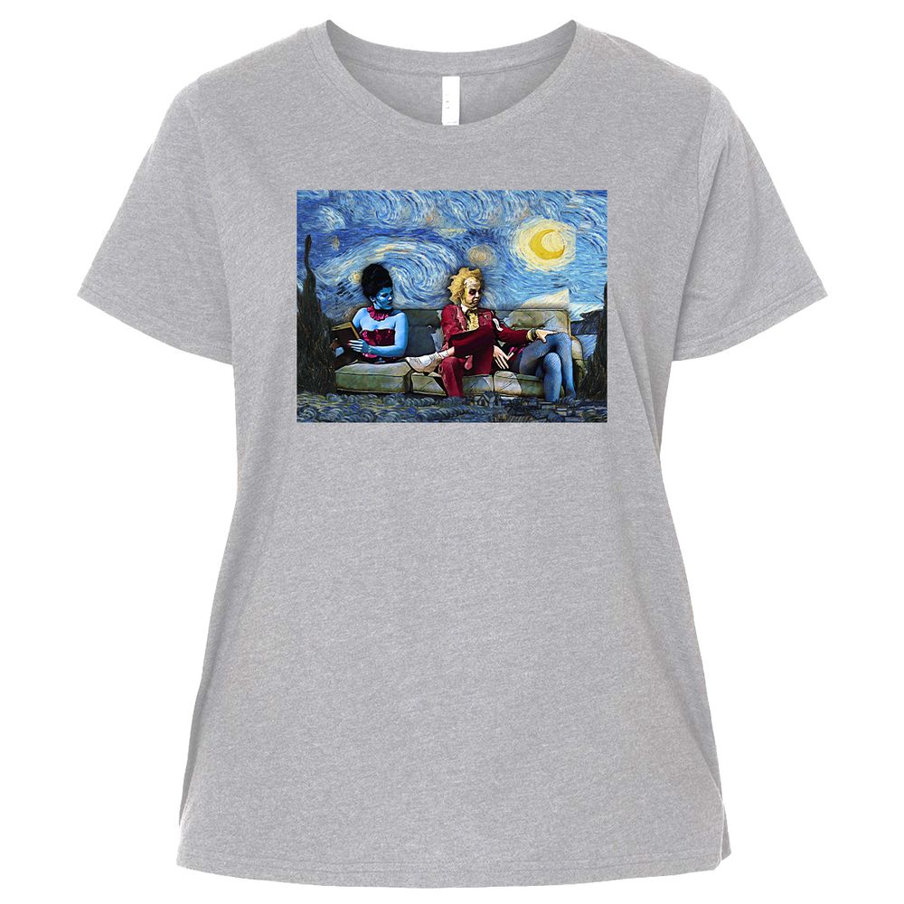 Ladies Curvy Jersey - X5FKECHZ - Heather - 3