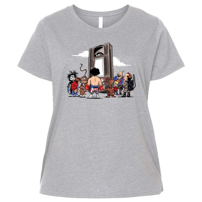 Ladies Curvy Jersey - F4C76SB5 - Heather - 3