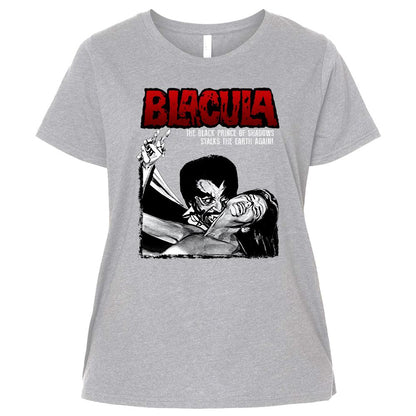 Ladies Curvy Jersey - GFB641TS - Heather - 3