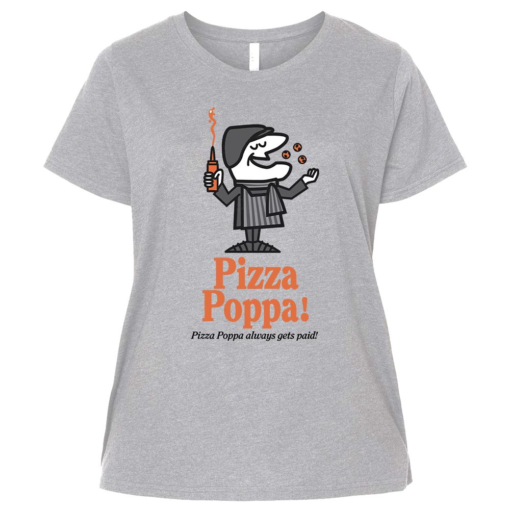 Ladies Curvy Jersey - YJBA3YNH - Heather - 3