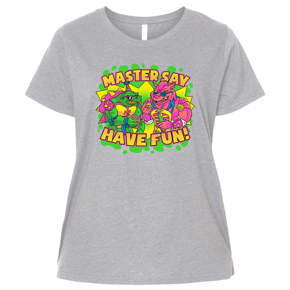 Ladies Curvy Jersey - ZXJ62K3D - Heather - 3