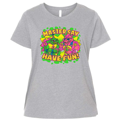 Ladies Curvy Jersey - ZXJ62K3D - Heather - 3