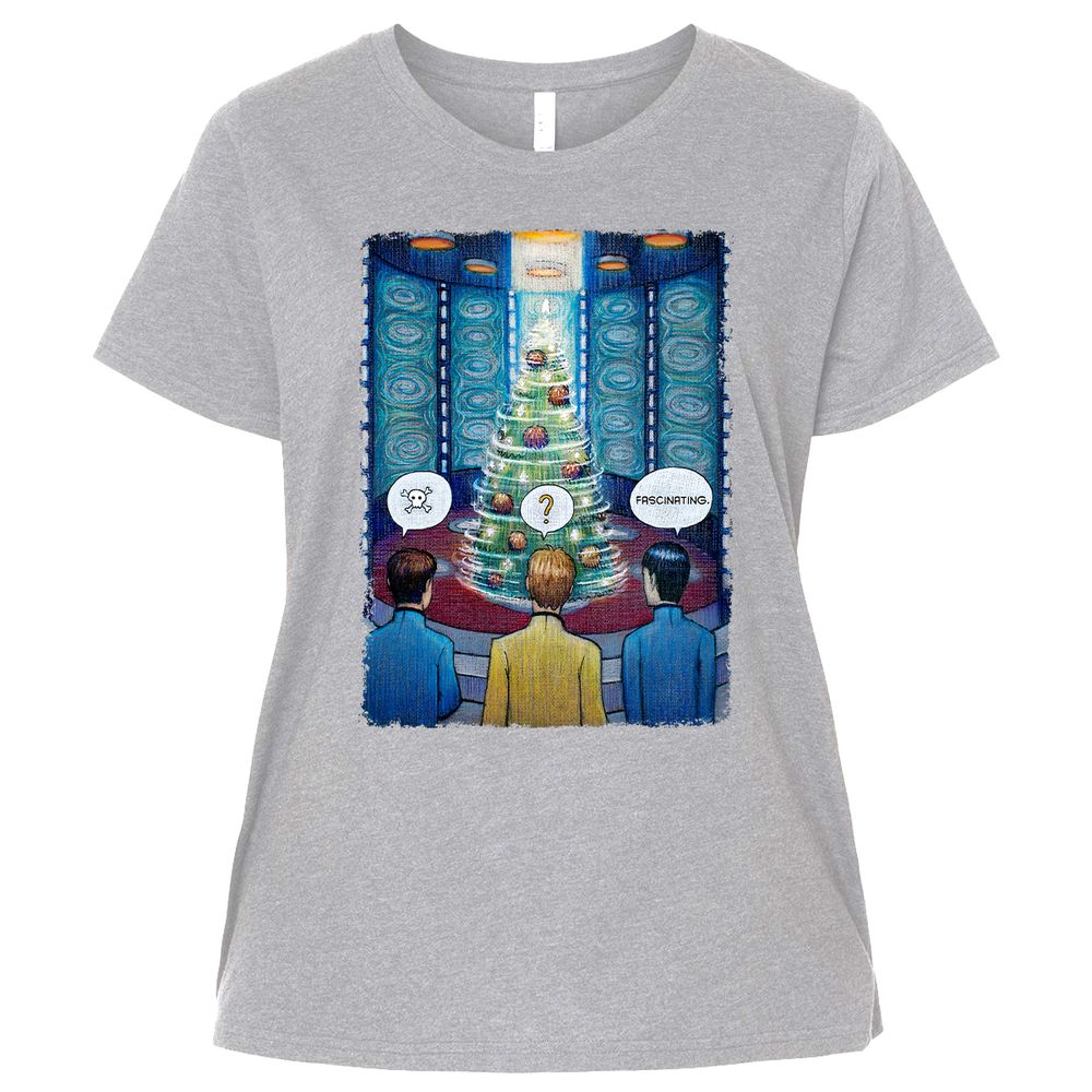 Ladies Curvy Jersey - JMAR821X - Heather - 3