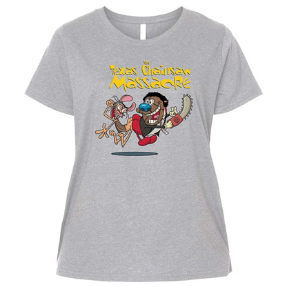 Ladies Curvy Jersey - P2UWQ5HF - Heather - 3