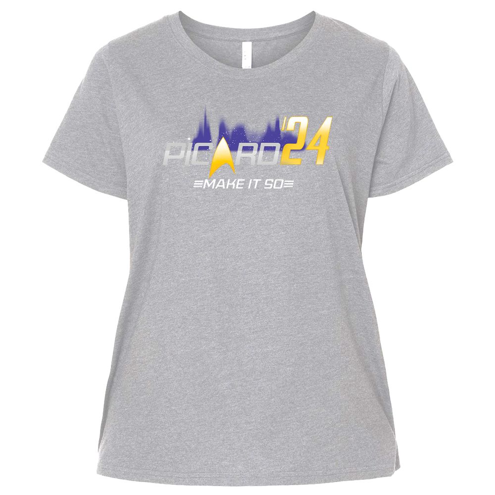 Ladies Curvy Jersey - RC333X4B - Heather - 3