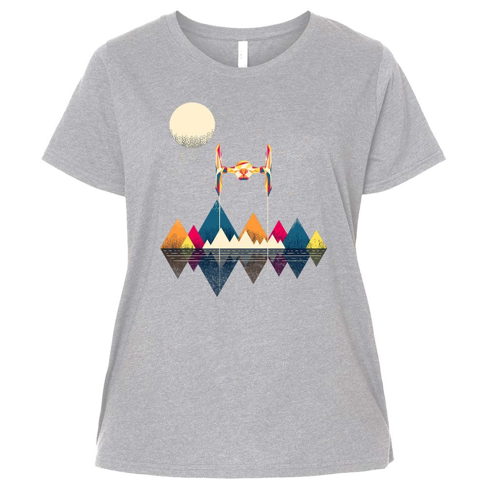 Ladies Curvy Jersey - GAM3917N - Heather - 3