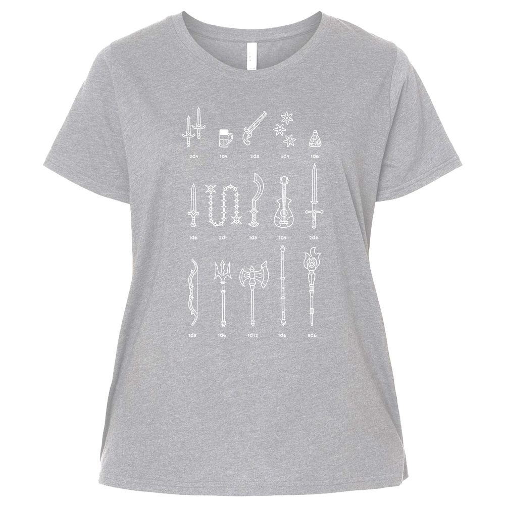 Ladies Curvy Jersey - PX8EF9AS - Heather - 3