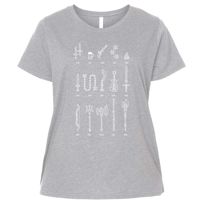 Ladies Curvy Jersey - PX8EF9AS - Heather - 3