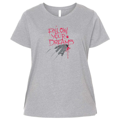 Ladies Curvy Jersey - ZSE8TA3M - Heather - 3