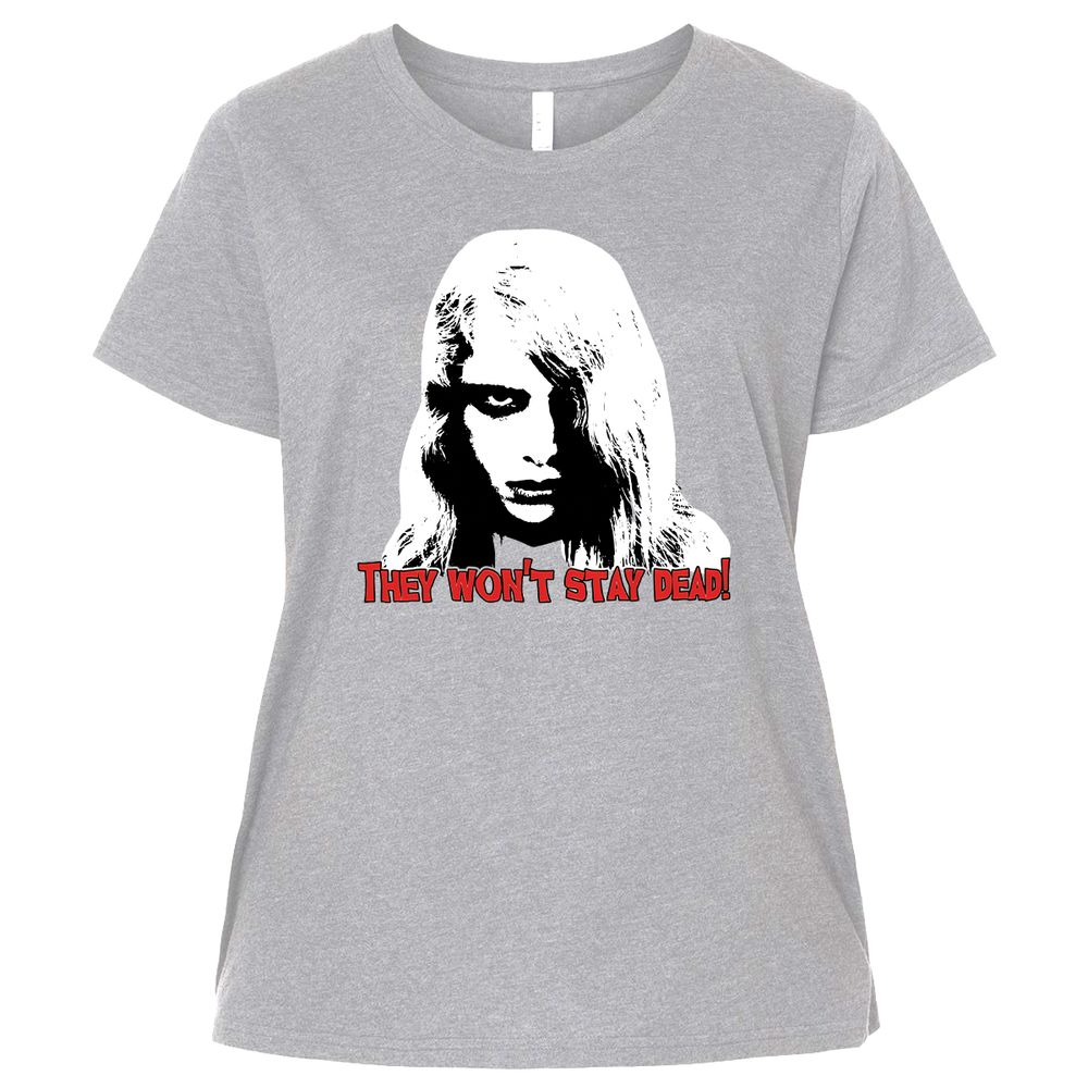 Ladies Curvy Jersey - JY9WHW1R - Heather - 3