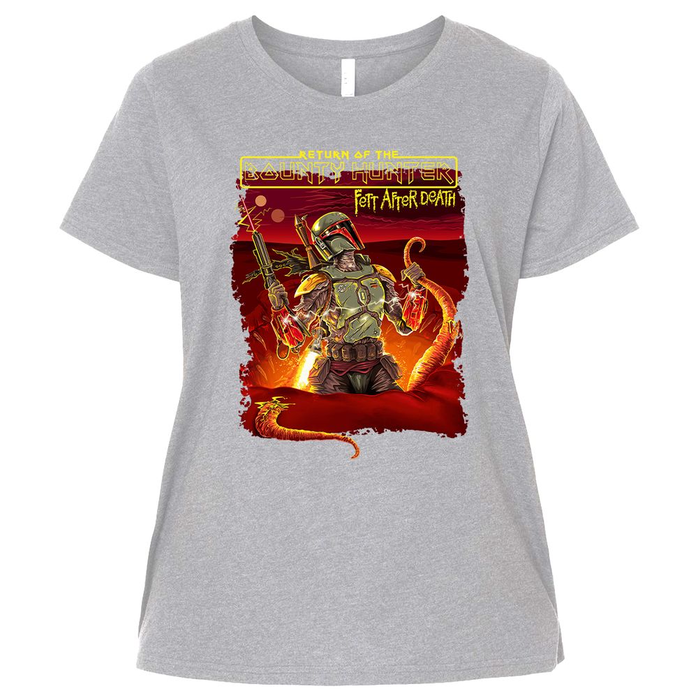 Ladies Curvy Jersey - S612QVRH - Heather - 3