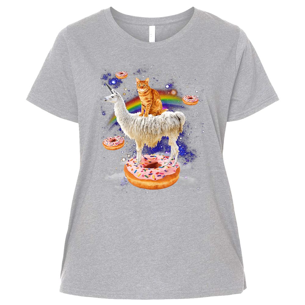 Ladies Curvy Jersey - WWEBYMDC - Heather - 3