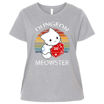 Ladies Curvy Jersey - V7MLGUN9 - Heather - 3