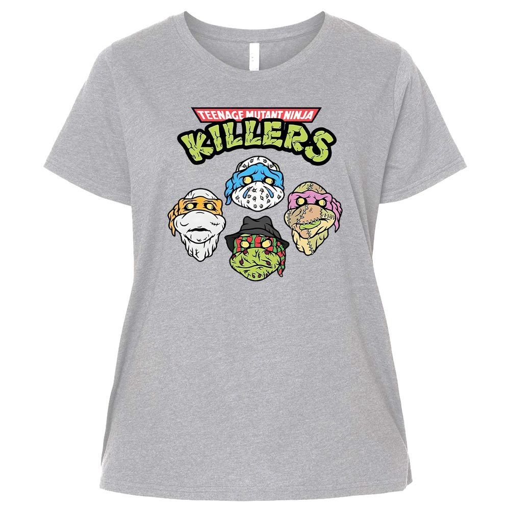 Ladies Curvy Jersey - DXQWDA8Q - Heather - 3