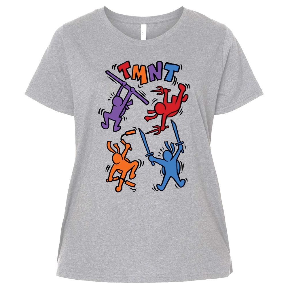 Ladies Curvy Jersey - KJFLC6R8 - Heather - 3