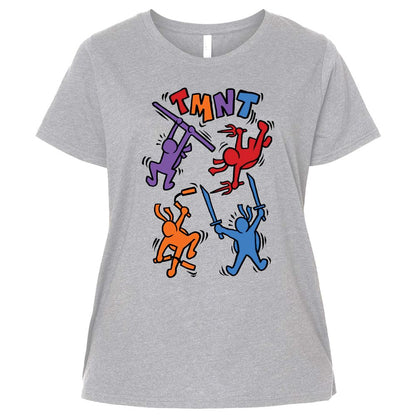 Ladies Curvy Jersey - KJFLC6R8 - Heather - 3