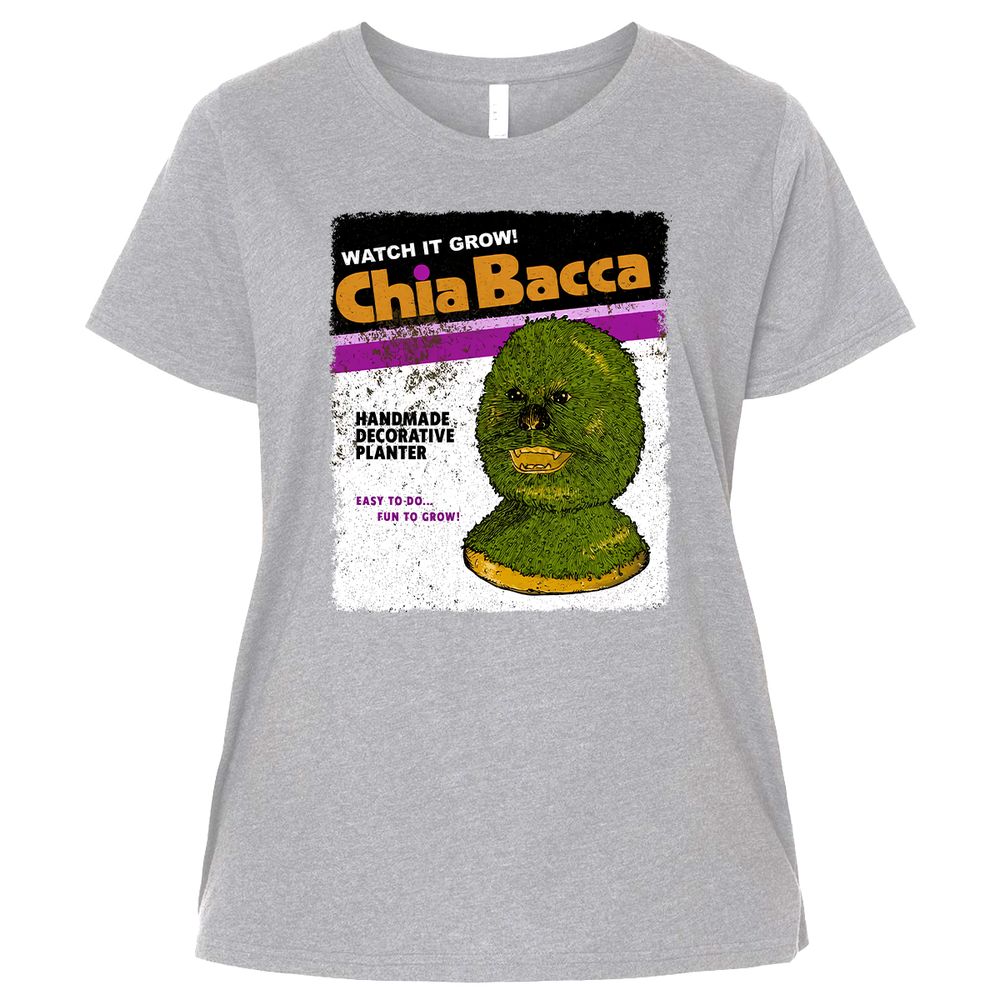 Ladies Curvy Jersey - 7V58BN48 - Heather - 3