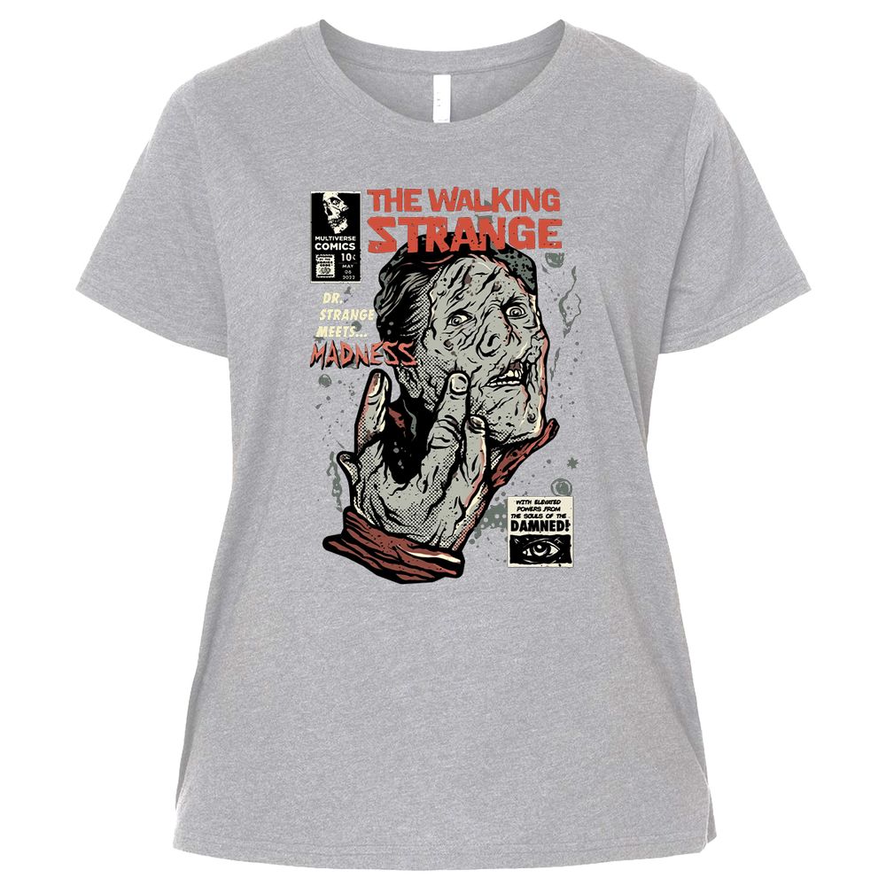 Ladies Curvy Jersey - 44DFCB15 - Heather - 3