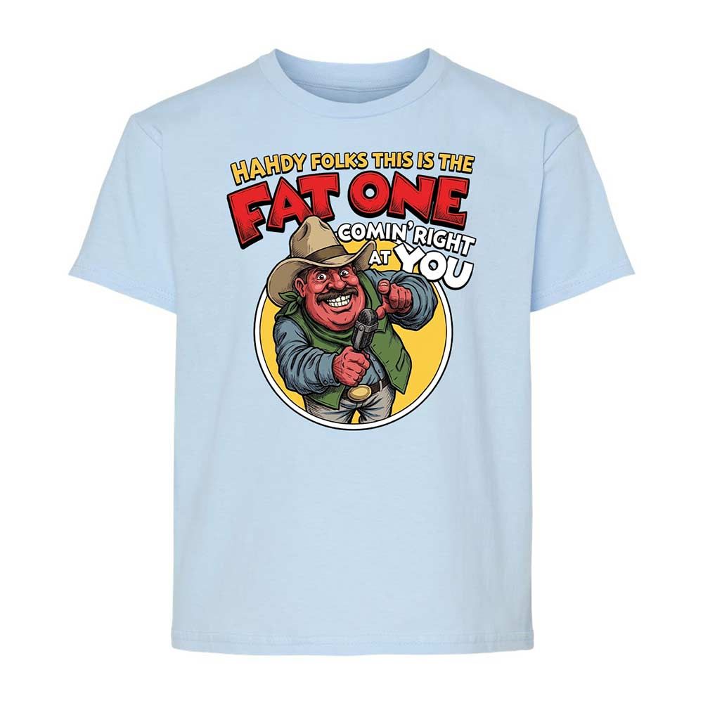 Fat One comin' right at you - Light Blue - 3