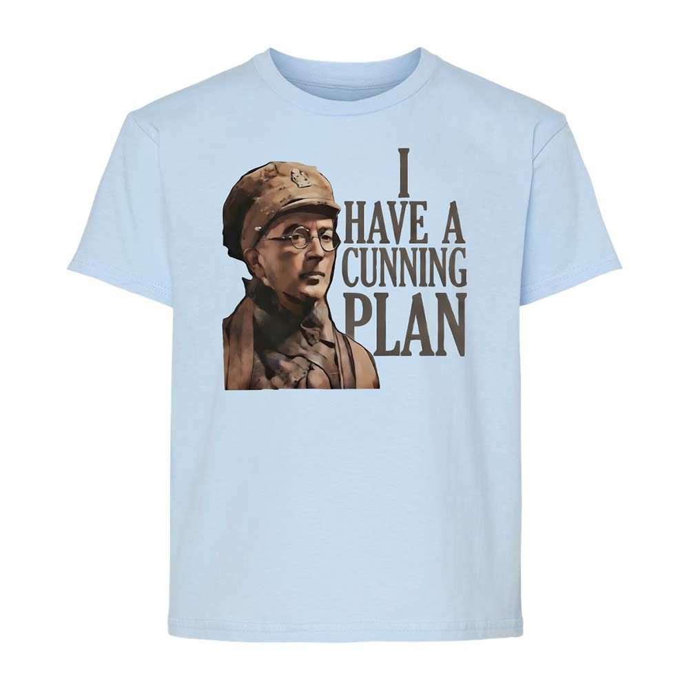 I Have A Cunning Plannn - Light Blue - 3