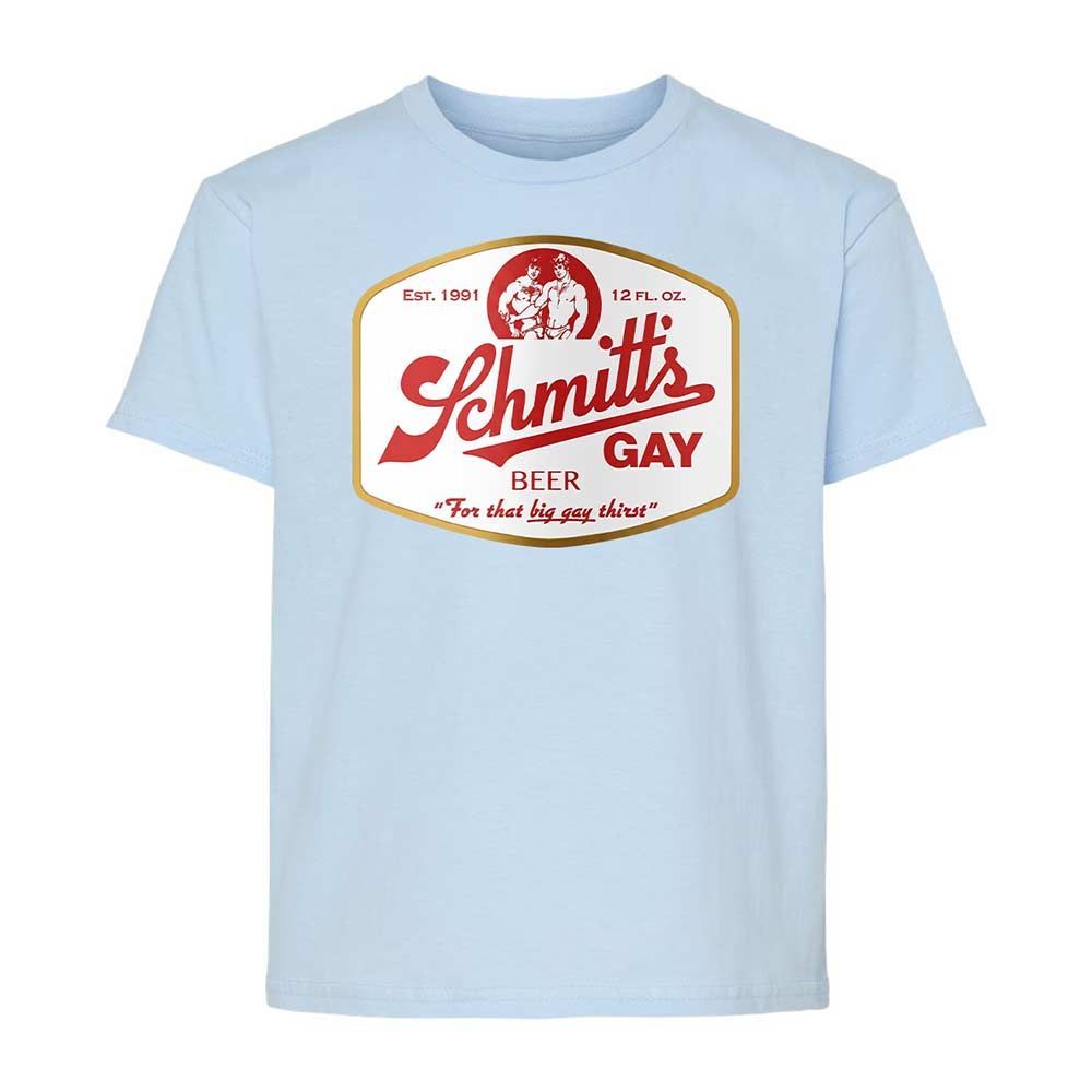 Schmitt's Gay Beer - Light Blue - 3