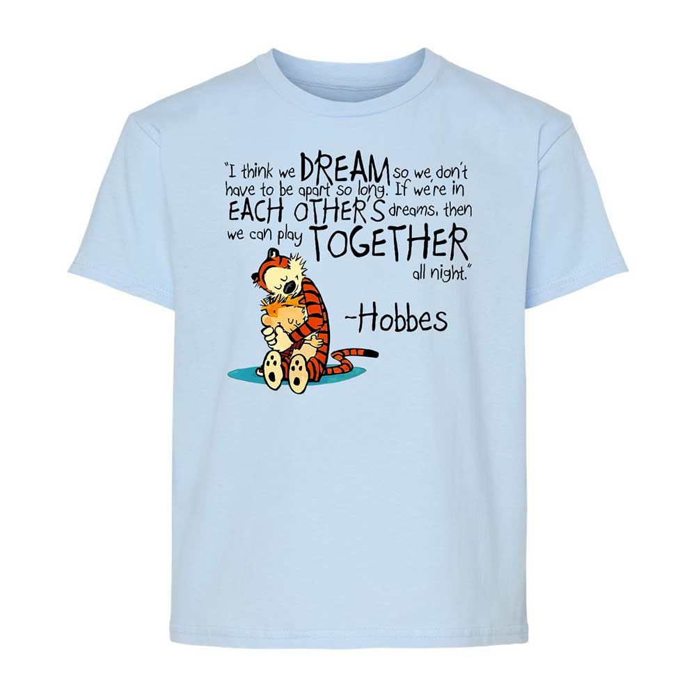 Calvin Hobbes Dreams - Light Blue - 3