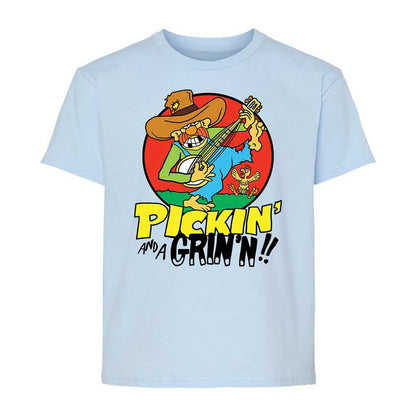Pickin' and a Grinnin - Light Blue - 3