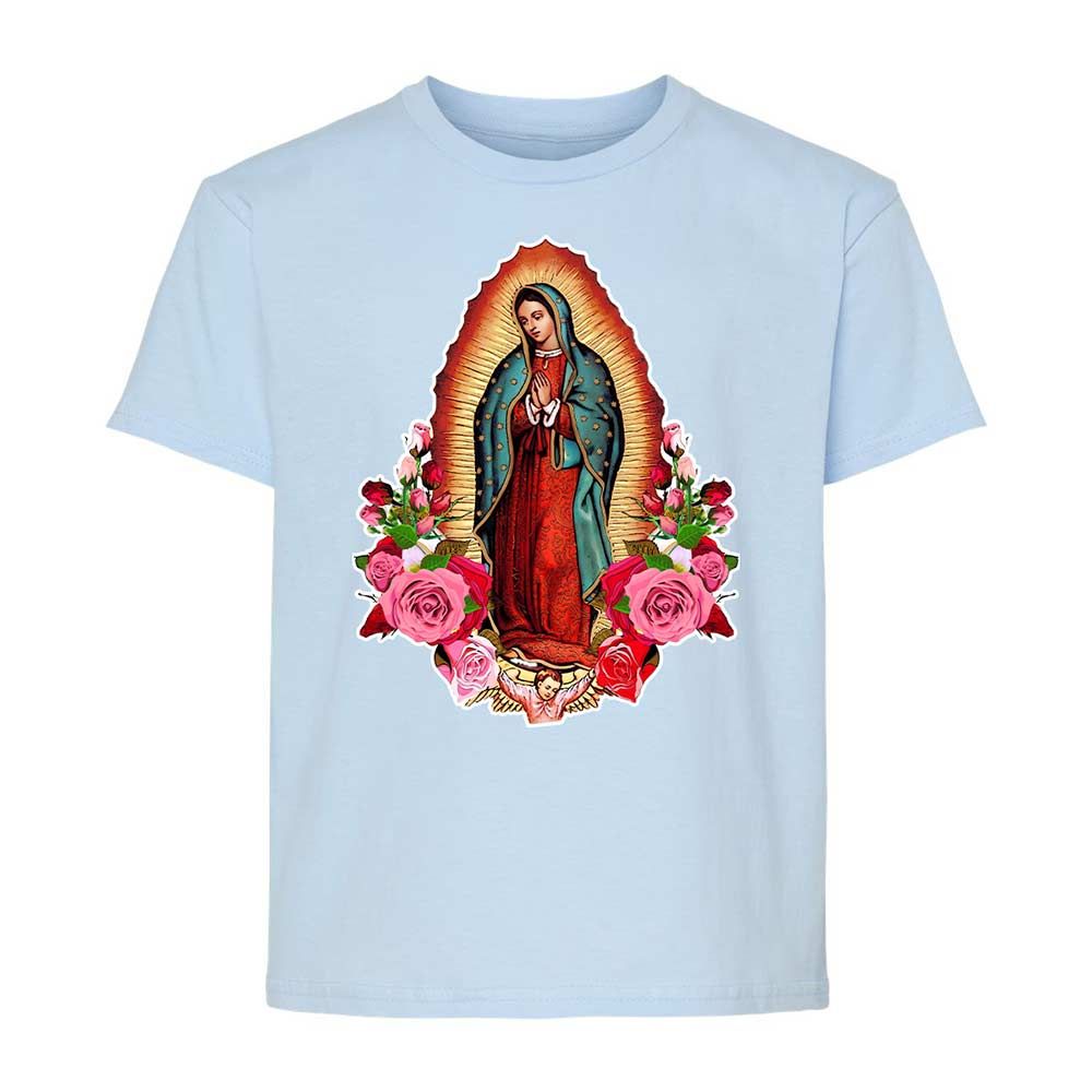 Our Lady of Guadalupe - Light Blue - 3
