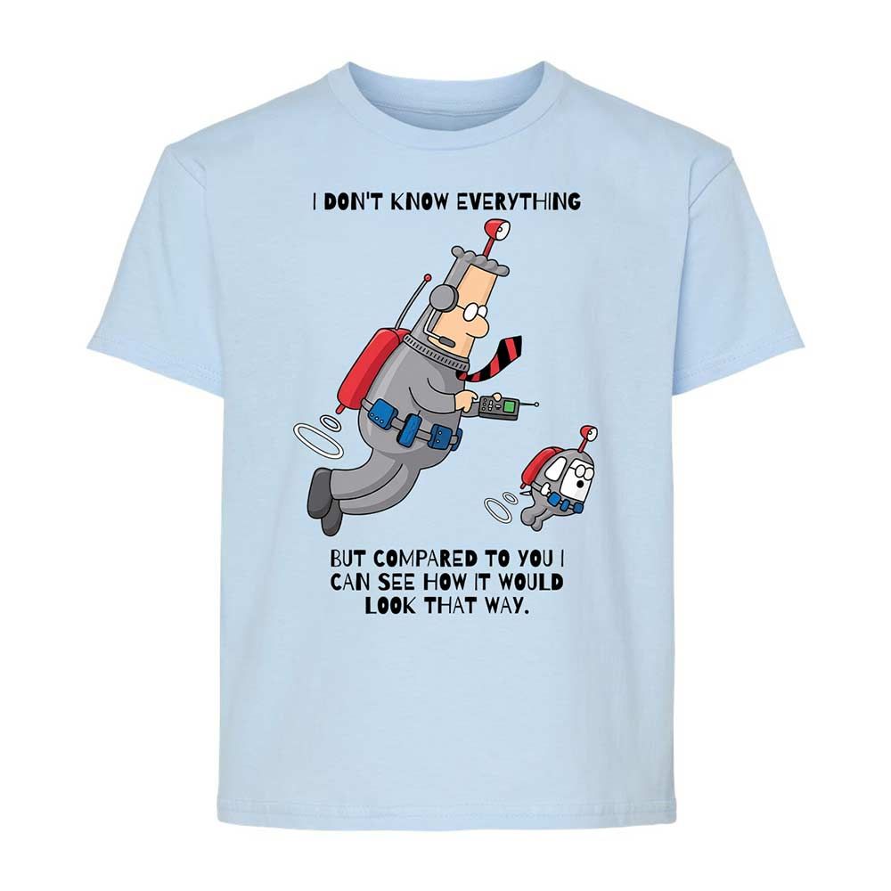 I don't know everything - Light Blue - 3