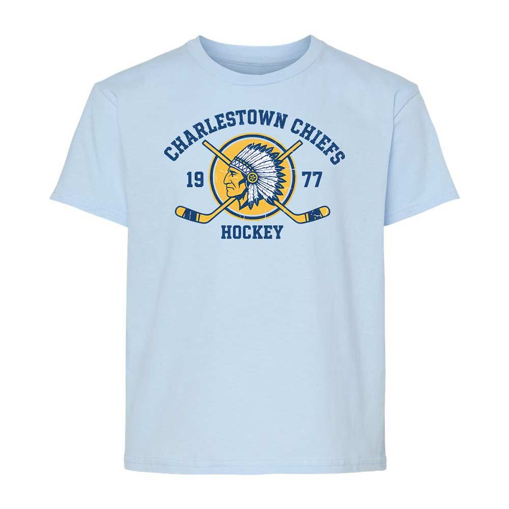 Charlestown Chiefs Hockey - Light Blue - 3