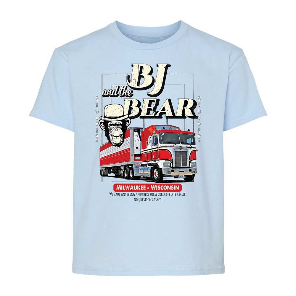 Kids T-Shirt - ATVXNT7R - Light Blue - 3