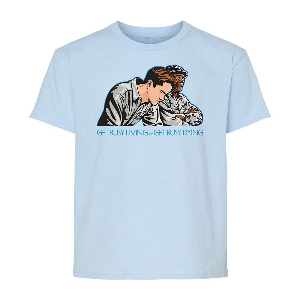 Get Busy Living - Light Blue - 3