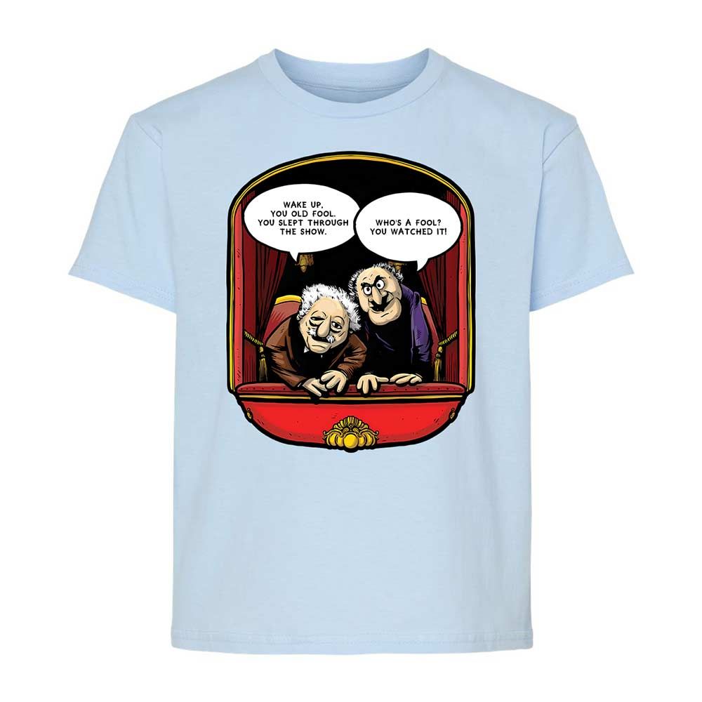 Statler and Waldorf (Wake Up) - Light Blue - 3