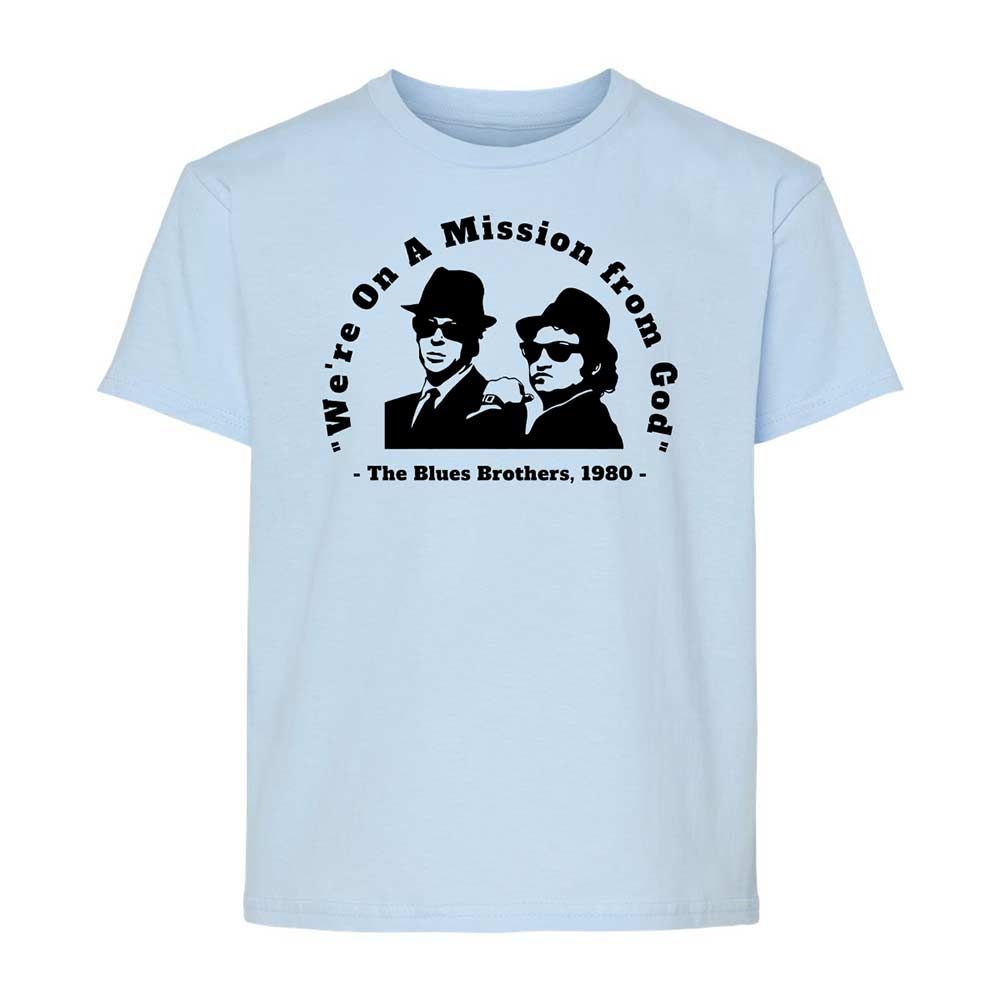 We're on a Mission from God - Light Blue - 3