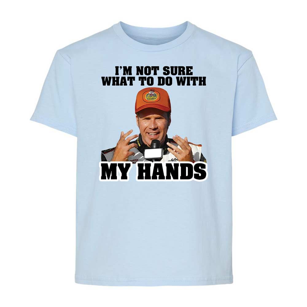 I'm Not Sure What To Do With My Hands - Light Blue - 3