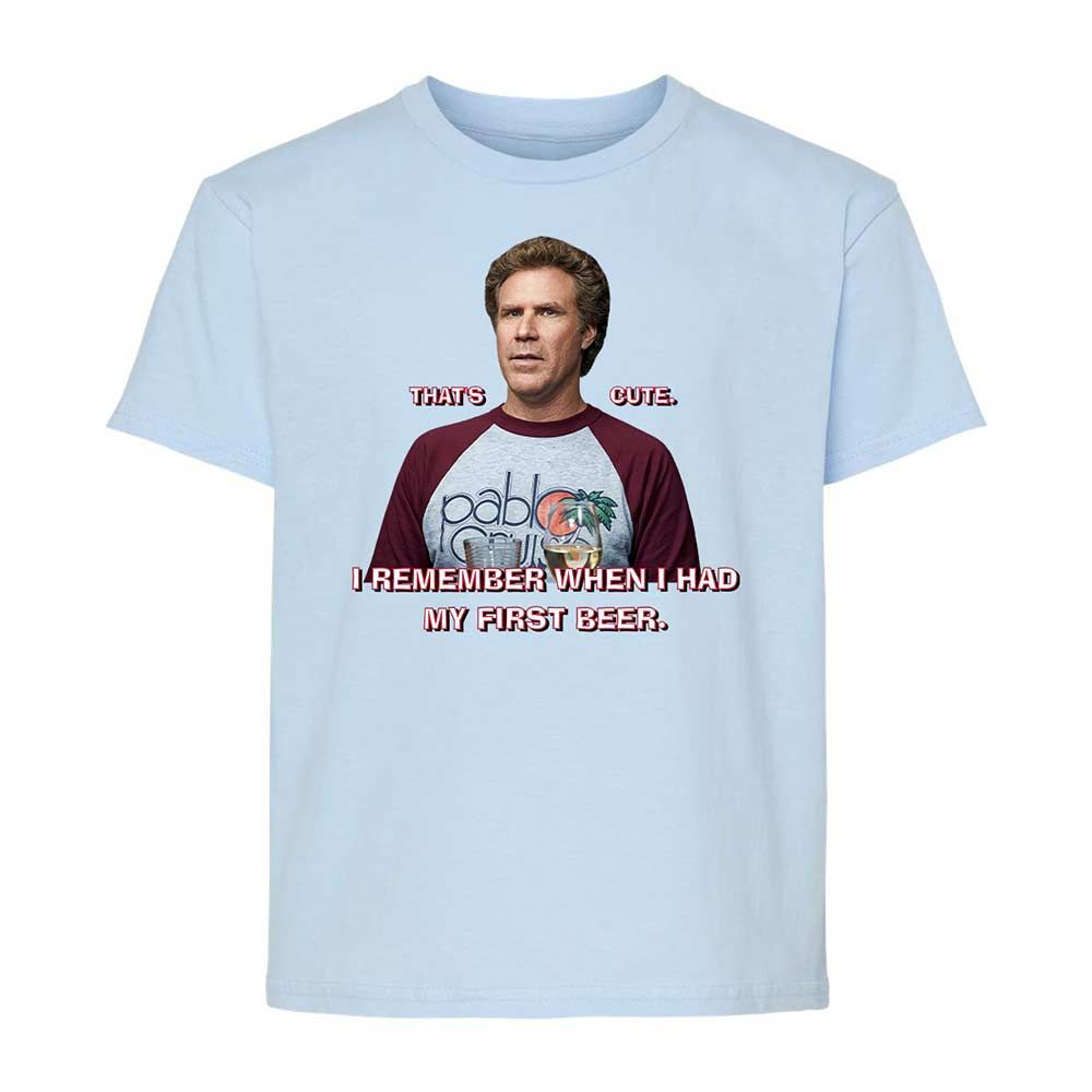 Kids T-Shirt - 8XM6VUKL - Light Blue - 3