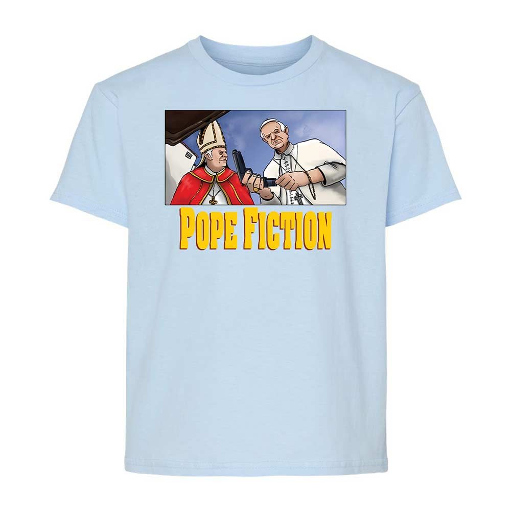 Pope Fiction - Light Blue - 3