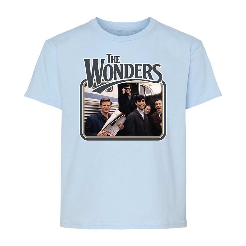 Kids T-Shirt - U6WGF7QN - Light Blue - 3