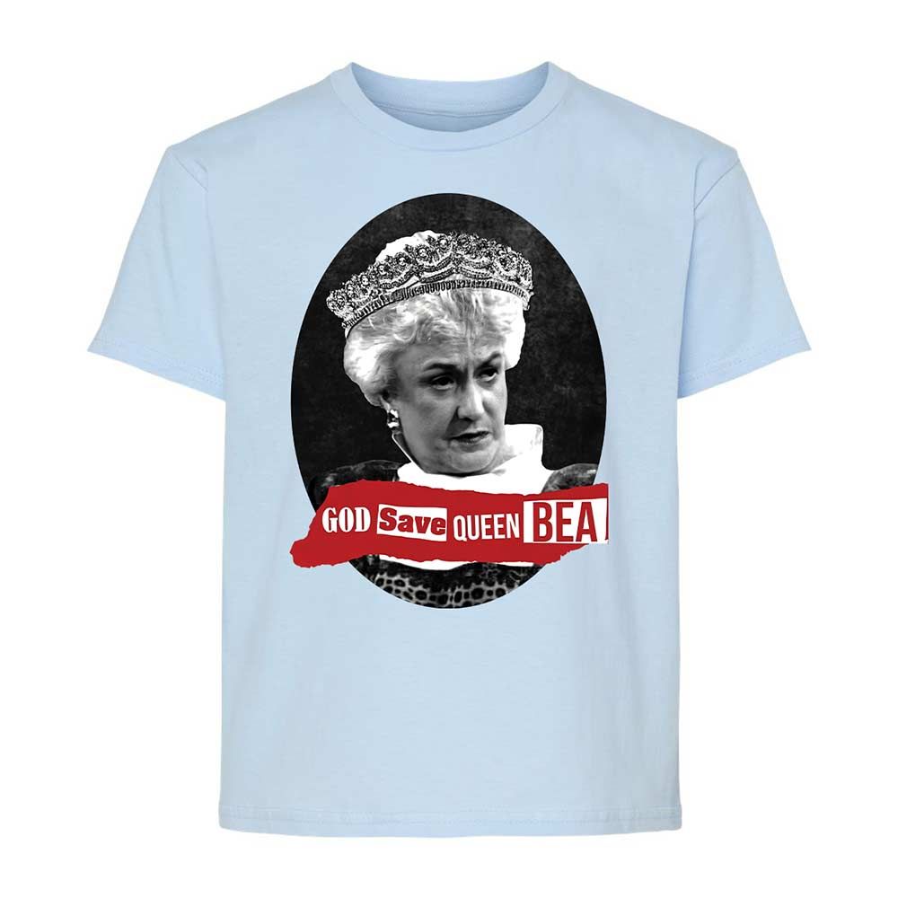 God Save Queen Bea - Light Blue - 3