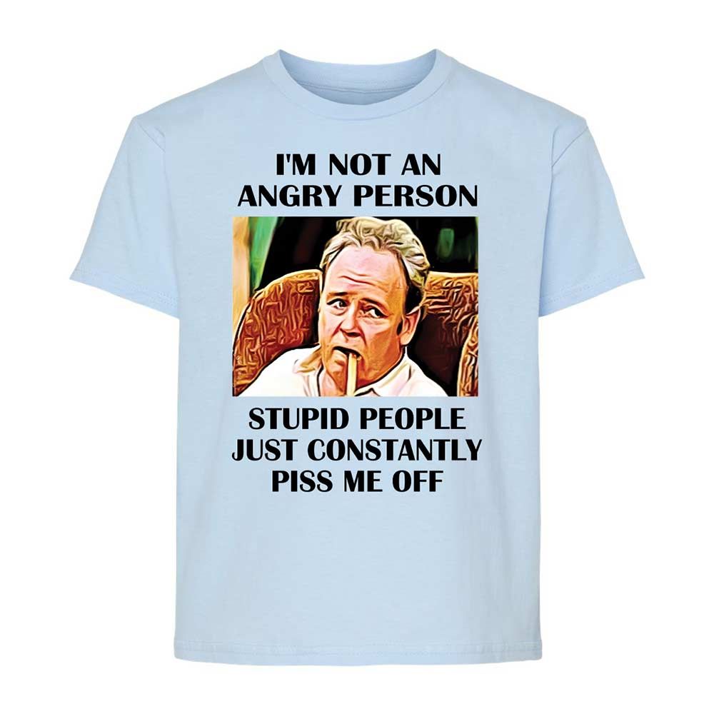 I'm not an angry person - Light Blue - 3
