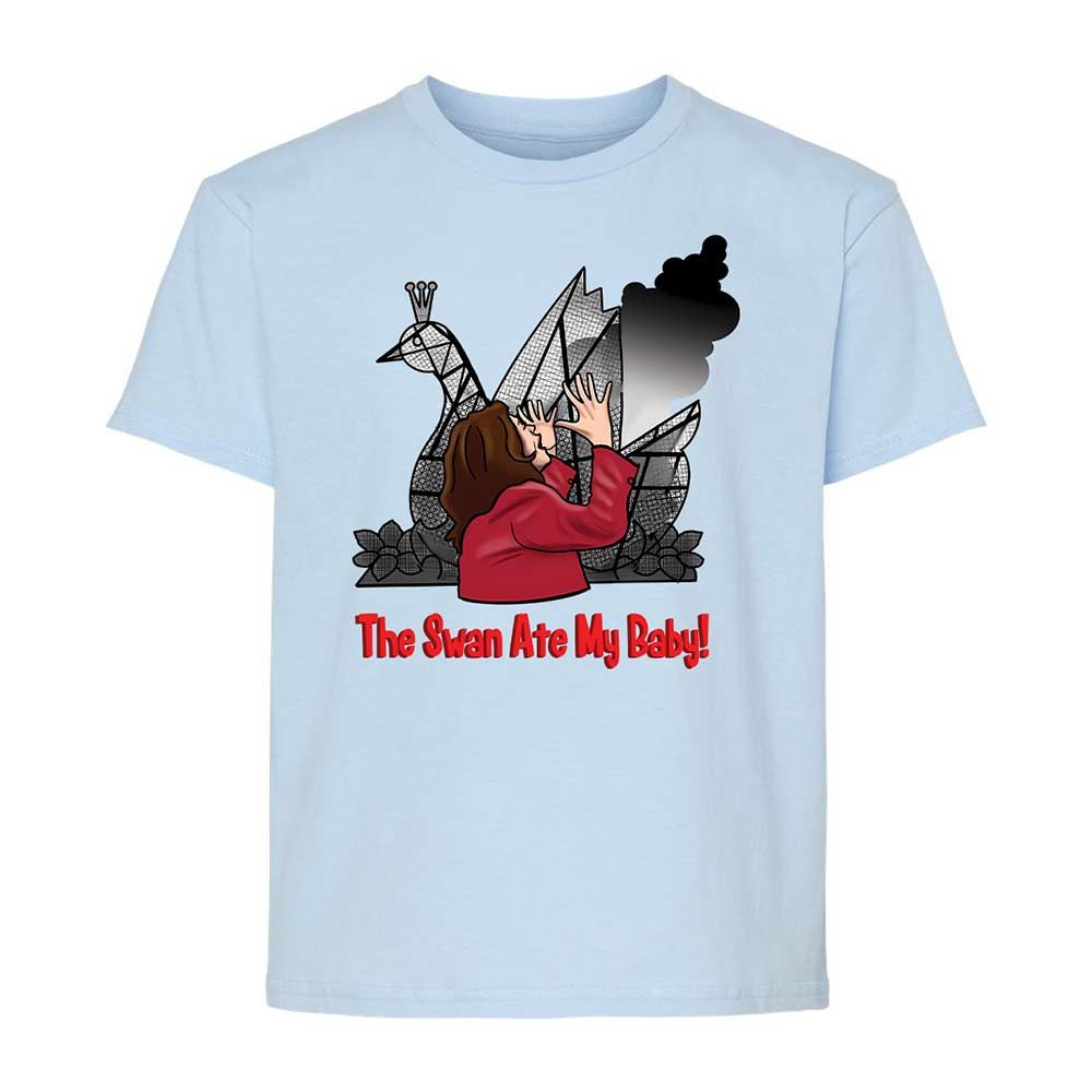 The Swan Ate My Baby - Light Blue - 3