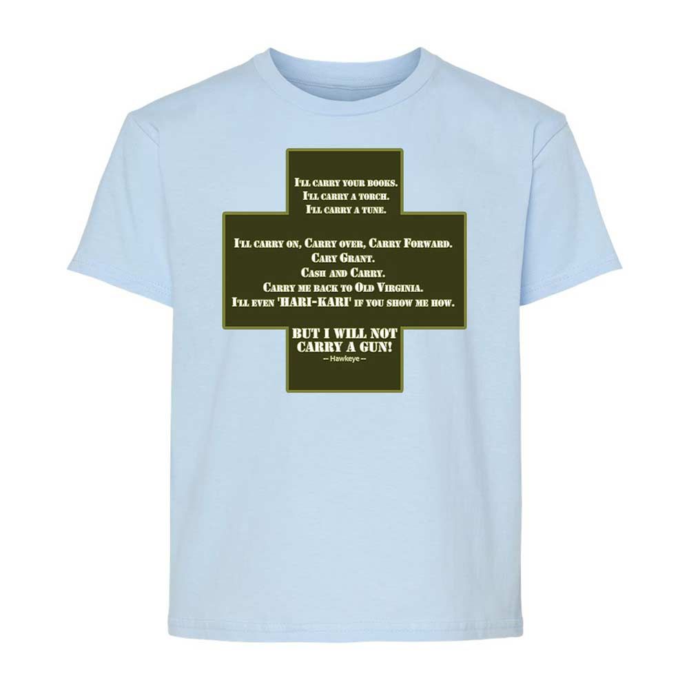 I Will Not Carry a Gun - Light Blue - 3
